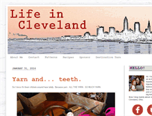 Tablet Screenshot of lifeincleveland.com